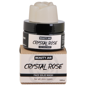 Jabón sólido facial Crystal Rose