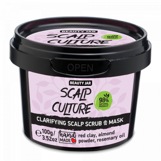 Exfoliante y mascarilla clarificante capilar Scalp Culture