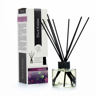 Mikado Black Edition CASSIS NOIR 125ml