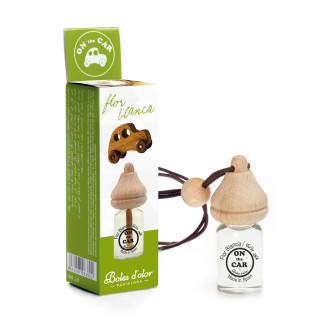Ambientador de Coche FLOR BLANCA 8ml