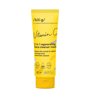 Limpiador facial regenerador 2en1 - mascarilla con AHA