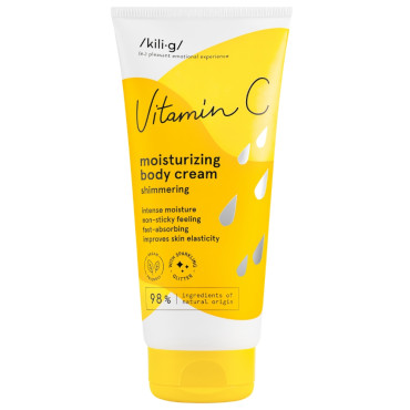 Crema corporal hidratante con Vitamina C