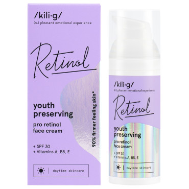 Crema facial con pro-retinol