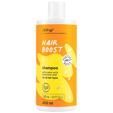 Champú Hair Boost con Aceite de Ricino 400ml