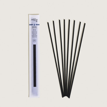 Cofre con 8 varillas negras 24 cm