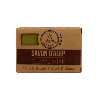 Pastilla jabón Alepo Musk-Amber 8%