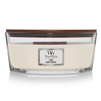 Vela LINEN WoodWick Ellipse