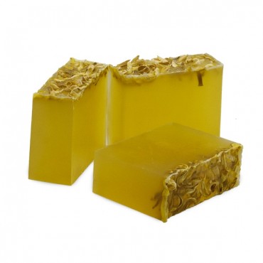 Jabón natural con Azahar, Zanahoria y Caléndula.