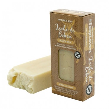 Pastilla de jabón leche de cabra