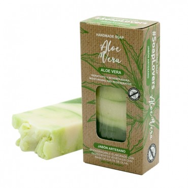 Pastilla de jabón aloe vera