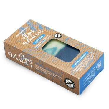 Pastilla de jabón algas marinas