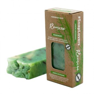 Pastilla de jabón romero