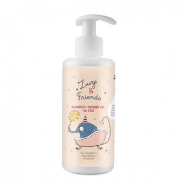 Gel de Ducha y Champú para niños Zuze & Friends