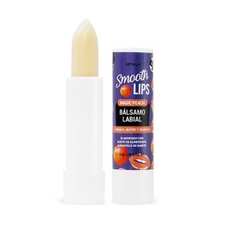 Bálsamo labial natural "Hidratante y nutritivo -Magic Peach" Bubles & colors