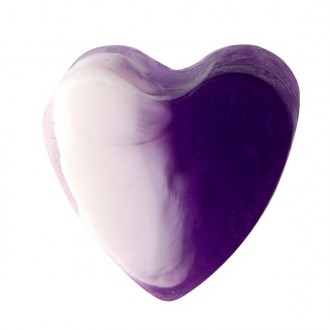 Jabón forma corazón - Lavanda