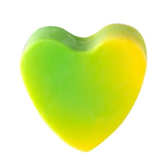 Jabón forma corazón - Melón