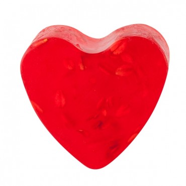Figura de jabón "Corazón de Pomelo (Con avena)"