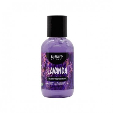 Gel limpiador de manos "Lavanda" Bubbles & Colors