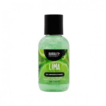 Gel limpiador de manos "Lima" Bubbles & Colors