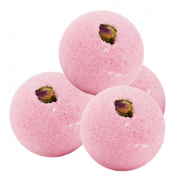 Bomba de baño Rosa Roja