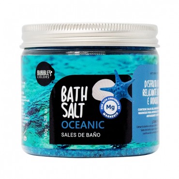 Sales de baño detox "Oceanic" Bubbles & Colors