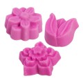 Bolsita de jabones "Flores - Grosella"