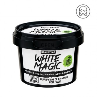 Mascarilla facial purificante - Arcillas y Hojas de Mate