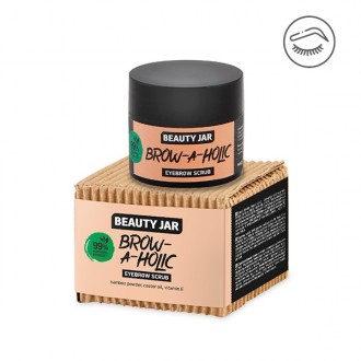 Exfoliante para cejas - Bambú, Ricino y Vitamina E