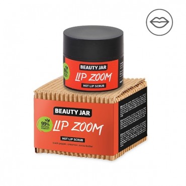 Exfoliante de labios Efecto Caliente - Pimienta y Canela