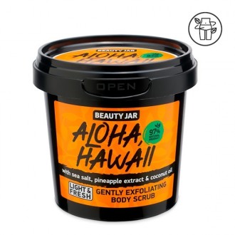 Exfoliante corporal suave - Sal, Piña y Coco