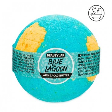 Bomba de baño con manteca de cacao - Blue Lagoon