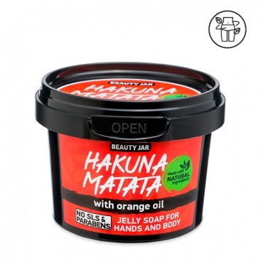 Jabón de gelatina para Manos y Cuerpo - Naranja