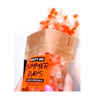 Cristales de sal "baño energizante" Beauty Jar