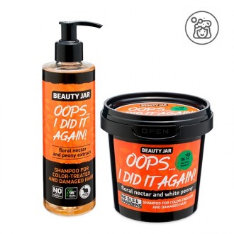Champú "Cabellos dañados y teñidos" Beauty Jar