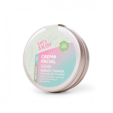 Crema facial sólida