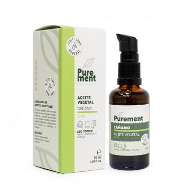 Aceite vegetal de Cáñamo BIO 50ml