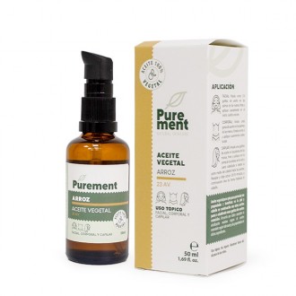 Aceite vegetal de Salvado de Arroz 50ml