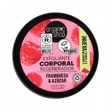 Exfoliante corporal "Raspberry Cream" Organic shop