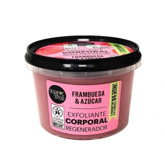 Exfoliante corporal "Raspberry Cream" Organic shop