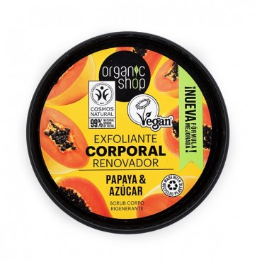Exfoliante corporal "Juicy Papaya" Organic shop