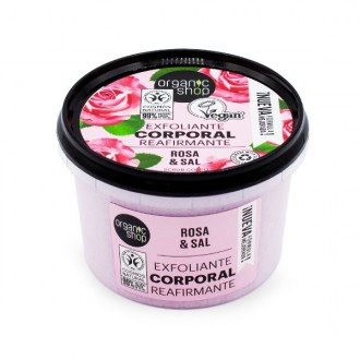 Exfoliante corporal suave "Pearl Rose" Organic shop