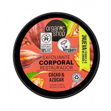 Exfoliante corporal "Restaurador" Cacao & azúcar