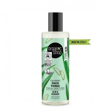 Tónico facial Calmante- Aloe y Aguacate