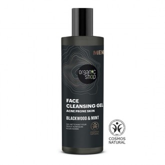 Gel limpiador para hombre piel Acnéica