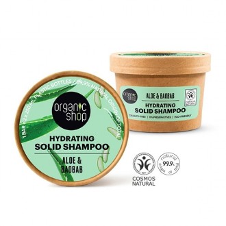 Champú sólido Hidratante Aloe y Baobab