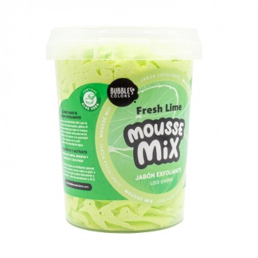 Jabón Exfoliante Mousse Mix FRESH LIME