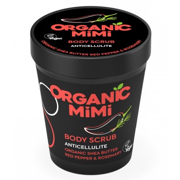 Exfoliante Corporal Anticelulítico Pimienta Roja y Romero