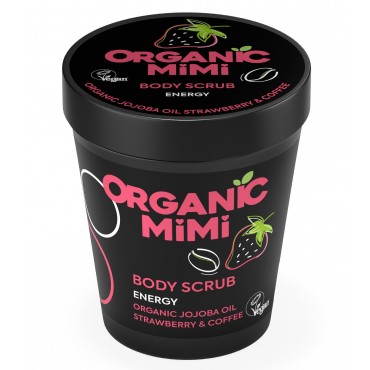 Exfoliante Corporal Energy Fresa y Café