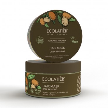 Mascarilla capilar revitalizante de Argán Ecológico