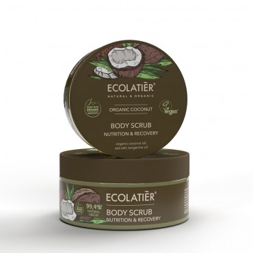 Exfoliante corporal Nutrition y Recovery Coco Ecológico